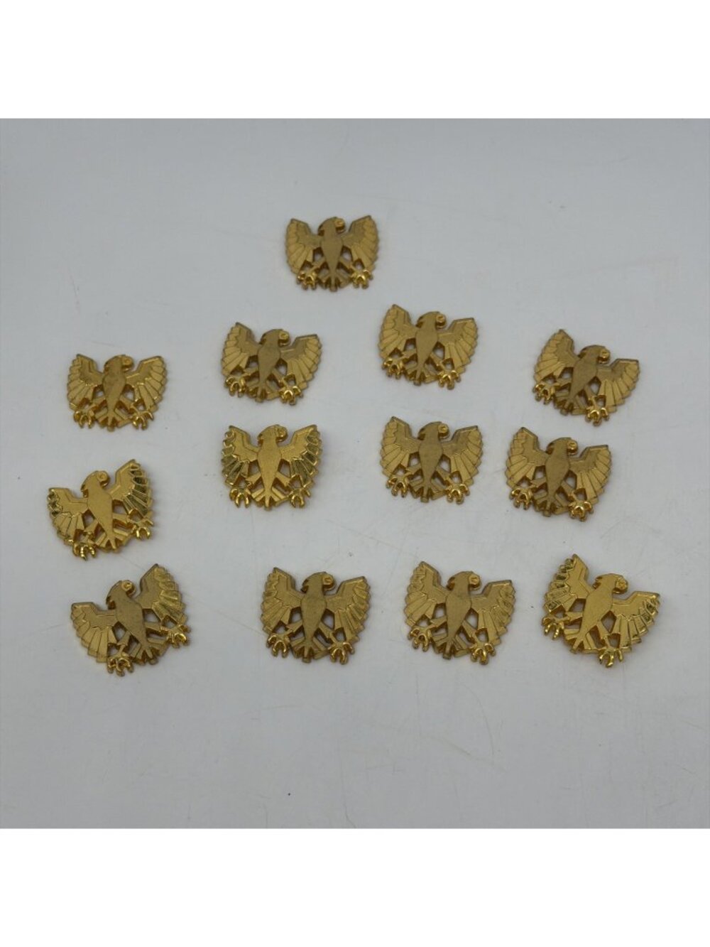 Swedish Sweden Military Badge Lot Heraldic Eagle Swiss Army Regiment Pin Uniform